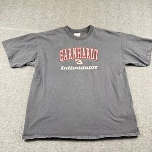 Vintage Earnhardt Shirt Mens XL Black 3 Dale NASCAR Goodwrench The Intimidator